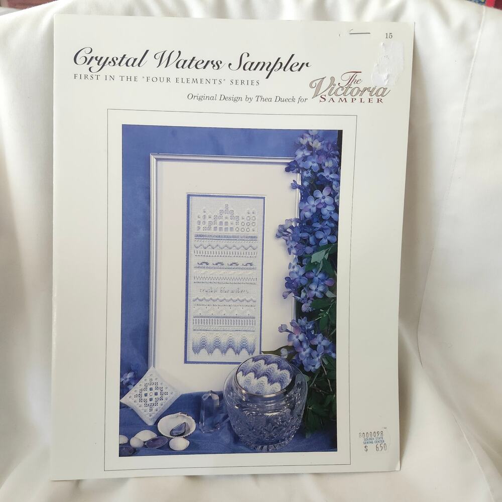 Victoria Sampler Thea Dueck Fresh Air Sampler Chart Leaflet Accessory Pack B17